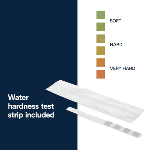Water hardness test strip included for Must Have Essential Coffee Machine Maintenance Kit With BPA Free Water Filter Ion Exchange Tech Activated Carbon Plant Based Descaler For Most Espresso Machines With Filters DLSC306 Black