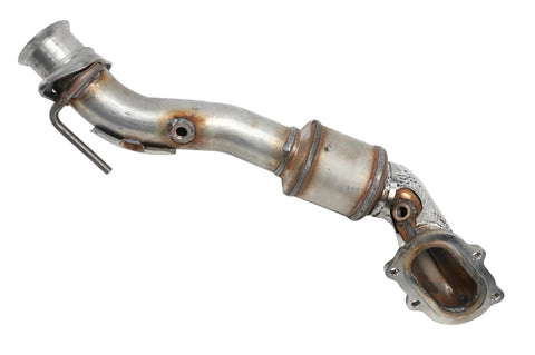 Driver Side Three Way Catalytic Converter With Exhaust Pipe OE Quality Replacement For Vehicles Direct Fit Durable Steel Construction