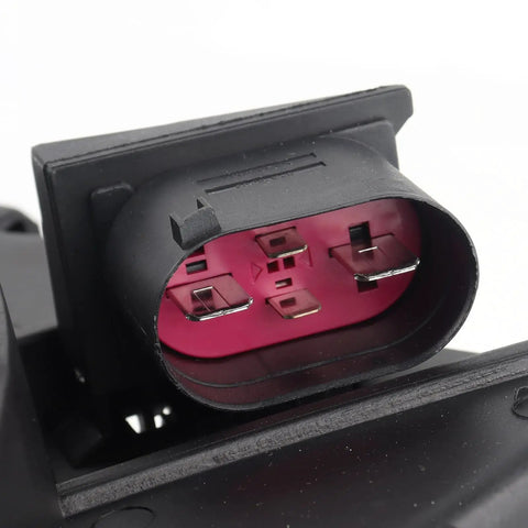 Connector view of Top Tier Engine Radiator Cooling Fan Slick Replacement For Vw Jetta Passat Golf Tiguan And Audi