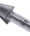 Killer Precision Carbide Tipped Edge Bevel Router Bit With 15 Degree Angle, 1 inch long with half inch shank.