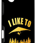 Hang Glider Art iPhone 16 Plus Case And Hang Gliding Gear For Men And Women I Like To Get High Gift For Open Sky Flyers And Adventure Seekers