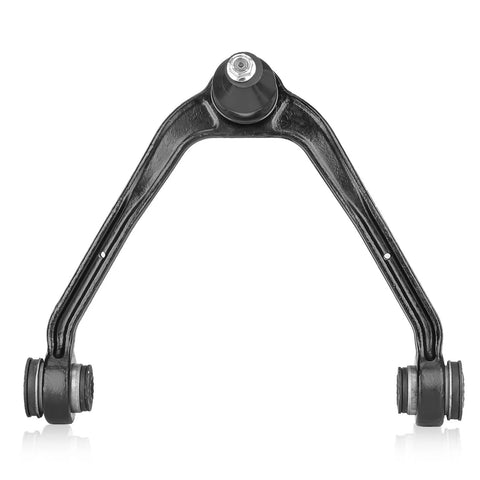 Black metal front upper suspension control arm with ball joint for GM trucks
