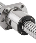 Close-up of Top Tier C5 Ballscrew RM 2005 for 3D Printer, featuring customizable ends and precision machining.