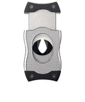 2 In 1 Cigar Cutter With V Cut And Straight Cut For Maximum Flavor Ergonomic Stainless Steel Design With Spring Loaded Blade