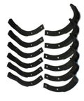 Honda Tiller Tine Set Replacement Part For Rototiller Cultivators Fr500 Fr500K1 Fr700 Fr700K1 R2Aft280568, durable metal blades