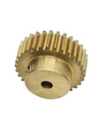 Brass Spur Gear 67 Teeth 0.7 Module Straight Teeth Pinion With 12.7mm Bore, mechanical gear for heavy machinery.