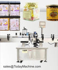 Heavy Duty Automatic Steam Shrink Tunnel For Bottle Sleeve Labeling And Commercial Packaging Units Featuring Rock Solid Build With Zero Hassle Daily Operation with jars of candy and snacks.