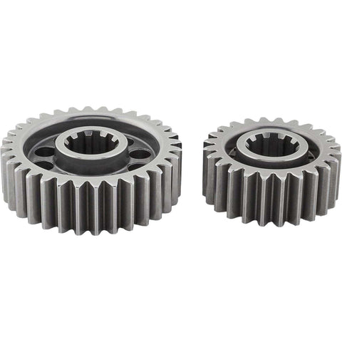 Lightweight Quick Change Gear Set 33 Teeth 20 To 34 Teeth For Beefed Up High HP Builds 10 Spline Gears 8620 Alloy Steel Construction REM Polished Surface Reduces Friction And Extends Gear Life Built For Crate Engines And Big Tire Power