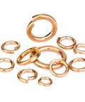 Red Copper Split Lock Washers 10 Pack For M3 Through M20 Bolts And M3 Through M12 Screws Elastic Gaskets Anti Loosening Vibrations Heavy Duty