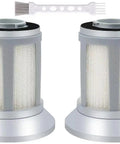 Two Pack Replacement Filter Fits BISSELL Zing Bagless Canister Vacuum Models 2156 2156A 2156E 1665 16652 1665W Part 1613056