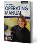 Cover of Essential Ham Radio Operating Manual For Amateurs: The Complete Guide To Contacts, DXing, 12th edition, showing a person with equipment