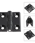 Heavy Duty Zinc Alloy Butt Hinges In Black For Doors Cabinets And Furniture Boxes 40, 50, And 60mm Sizes Durable Metal Backflap Shed Hinge