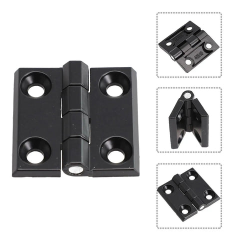 Heavy Duty Zinc Alloy Butt Hinges In Black For Doors Cabinets And Furniture Boxes 40, 50, And 60mm Sizes Durable Metal Backflap Shed Hinge