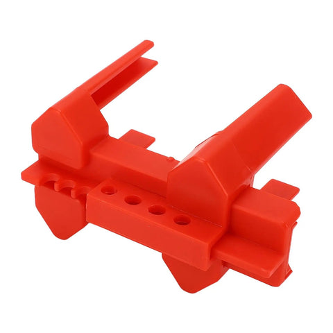 Heavy Duty Ball Valve Lockout Built Legit Industrial Grade To Secure Pipes Fast Featuring Smooth Universal Adjustments flame retardant housing