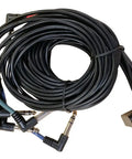Replacement Cable Snake Harness For Roland Drum Kits TD-17KVX2 TD-17KV2 TD-17KV-L, Color Coded And Labeled, 25 Pin Connector
