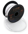 100 Ft 16 AWG 2 Conductor Red And Black Hookup Wire With Fire Resistant CL2 White Jacket In Wall Rated for LED strips spool