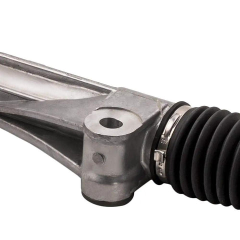 Heavy Duty Power Steering Rack And Pinion Assembly For Toyota RAV4 2006 2012 showing a close-up of the metal body and boot.