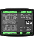 AMF Auto Start Generator Controller Built For Power Station Automation Monitor Panel 1 Piece Pro Grade Digital Control Module For Backup Power Systems Rugged Reliable For Home And Industrial Use, rear view