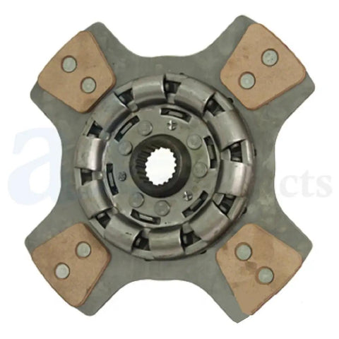 Trans Clutch Disc For International Harvester Tractors 430 480B 480C 580 Series, Heavy Duty Rockford 4-Button Spring Loaded Design
