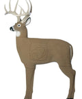 Life Like 3D Buck Archery Target That Stops Broadheads And Field Tips, 200 Pound Whitetail Body With 34 Inch Shoulder And 150 Inch B And C Antlers