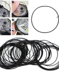 Watch O Ring Back Gasket Seal Kit 750Pcs Set 0.7mm Thick Rubber Washers 16mm To 30mm O Rings For Watch Back Case Replacement DIY Repair