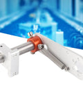 Heavy Duty Aluminum Encoder Bracket With Anti Skid Adjustable Spring Holder Mount For 38mm OD Encoders And 6mm Shafts Built To Last And Easy To Install