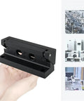 Heavy Duty Load Bearing Hinges For Protruding Doors Rock Solid Steel Hardware with reinforced brackets in hand.