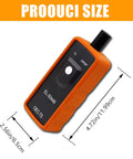 GM TPMS Relearn Tool For Tire Sensor Activation EL-50448, orange diagnostic tool, 4.72 x 2.56 inches, for tire pressure monitoring.