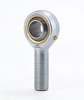 POS18 Rod End Bearing 18mm Bore With Right Hand Male Thread For DIY Projects 3D Printing Hydraulic Cylinders CNC Machines And Heavy Duty Gear Machinery Ideal For Agriculture Garden Tools Motorcycles Trucks And Cars, chrome steel