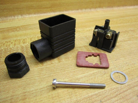 Rexroth Bosch Group 1834484096 connector components laid out for hydraulic systems, showing 9/16-18 fine thread parts.