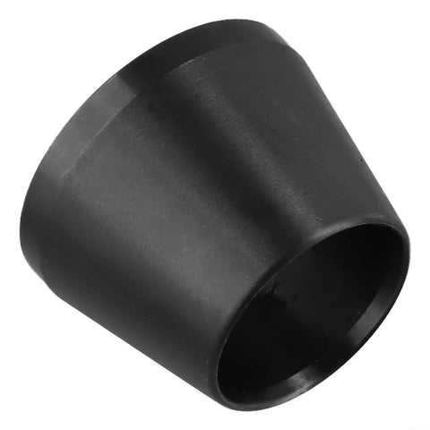 Heavy Duty Carbon Steel Wheel Balancer Cone With Precise 38Mm Or 40Mm Tapered Bore, solid black adapter for tire balancing.