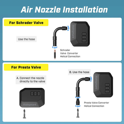Pocket Sized Electric Bike Pump With Gauge For Presta And Schrader 120 PSI Auto Stop Ultra Portable Mini Pump For Mountain Road And Motorcycle Rides Everyday