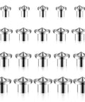 20 Piece Dowel And Tenon Center Pins Set For Woodworking Transfer Dowel Centering Plugs In 1/4 5/16 3/8 And 1/2 Inch Sizes Durable Stainless Steel