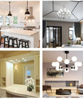 Killer Brightness 10W LED Bulbs 1000 Lumen 6000K Daylight White lighting in kitchen, living room, vanity, and dining room