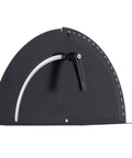 Protractor 180 Degrees Variable Angle Clamp For Woodworking Adjustable Corner Fixture with black finish showcasing angle scale.