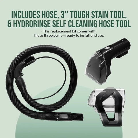Flexible Replacement Hose With Three Inch Tough Stain Brush And Self Cleaning Tool For Little Green And Spot Clean Carpet