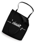 Dragon Boat Paddler Tote Bag For Dragon Boat Racing Gear And Crew Cool For Paddling Teams And Festival Fans, black, 16x16 in