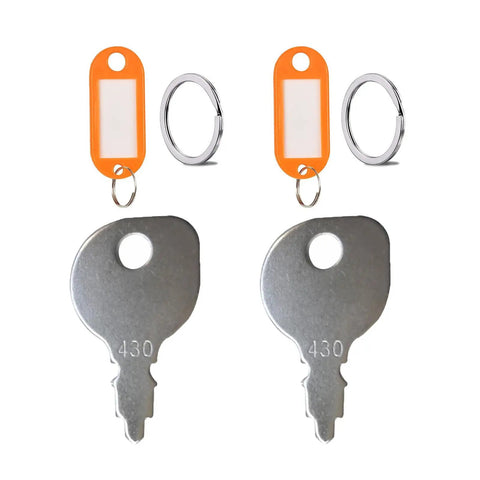 Go To Universal Lawn Mower Starter Key 2 Pack Compatible With Briggs And Stratton 691959 Kohler 48 340 01 S AYP 109310X MTD 925 0201