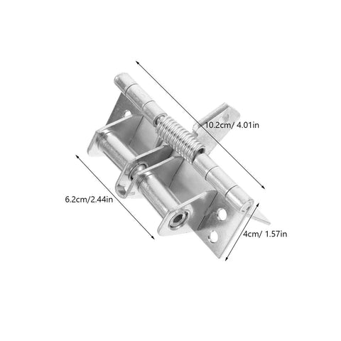 Spring Loaded Cabinet Door Hinge 90 Degree Cold Rolled Steel Construction for Kitchen Cabinets, dimensions labeled