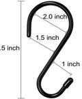 12 Pack Four And A Half Inch Vinyl Coated S Hooks Heavy Duty Non Slip Closet Hooks For Hanging Jeans Clothes Towels Plants Pots Cups Pan And More Durable Rust Resistant Rubber Coated