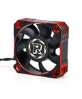 Side view of Fifty Millimeter RC Cooling Fan With Ten Thousand RPM Dope Brushless Motor Heatsink And ESC Cooling For One Fifth Scale RC Cars