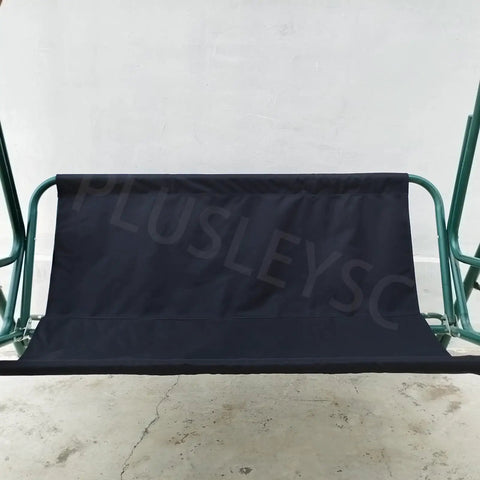 Beefed Up 900D Porch Swing Replacement Fabric For All Weather Protection UV Resistant And Waterproof Seat Cover in Black