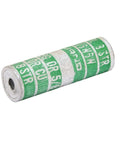Heavy Duty 5/8 Inch Service Entrance Compression Sleeves Pack Of 100 For Copper To Aluminum Cable Transitions with labels