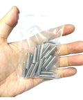 20-Piece 1/4-20 By 1 Inch Stainless Steel Hex Socket Set Screws With Allen Head Grub Style 304 Stainless Steel Includes 1/8 Inch Allen Wrench
