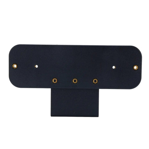 Front view of anti theft video doorbell mount bracket for home and office, durable plastic and steel, tough as nails door mount.