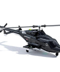 Airwolf RC Helicopter 1:27 Scale Ready To Fly with Auto Hover, six-channel control, black realistic paint, and cabin door details