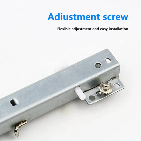 Adjustment screw for Heavy Duty Soft Close Drawer Slides Full Extension Undermount Runners, facilitating easy install.