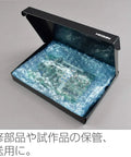 ESD Protective Case For Static Sensitive Boards And Electronics Parts Built Tough With Conductive Material Assembly Case With 3 Layer ESD Foam Safe Portable Storage And Transport For Mounting Boards And Sensitive Components, open case with blue foam