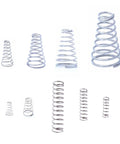 Compression Springs Kit With 100 Pcs 304 Stainless Steel Tower And Return Conical Springs Set, various sizes displayed.