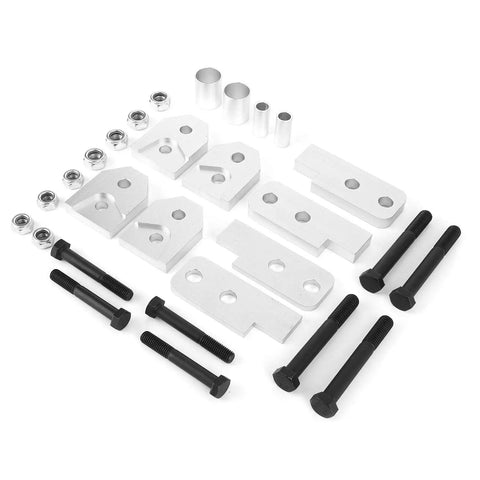 2 Inch Billet Aluminum ATV Lift Kit For 450 660 And 700 Models From 2004 To 2009 With Easy Bolt On Install parts layout